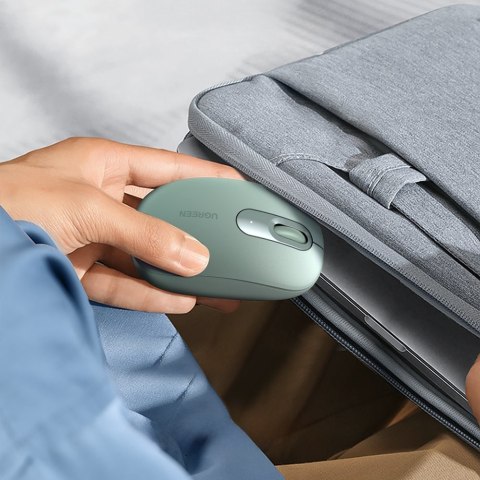Myszka bezprzewodowa do komputera USB 2.4GHz zielona Myszka bezprzewodowa do komputera USB 2.4GHz zielona