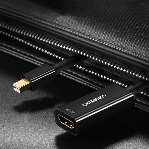 Adapter przejściówka FHD Mini DisplayPort (męski) na HDMI (żeński) biały Adapter przejściówka FHD Mini DisplayPort (męski) na HDMI (żeński) biały