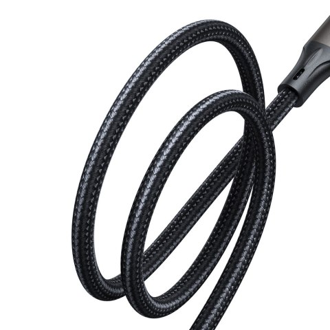 Kabel przewód Light-Speed Series USB-A - USB-C szybki transfer 100W 1.2m czarny Kabel przewód Light-Speed Series USB-A - USB-C szybki transfer 100W 1.2m czarny