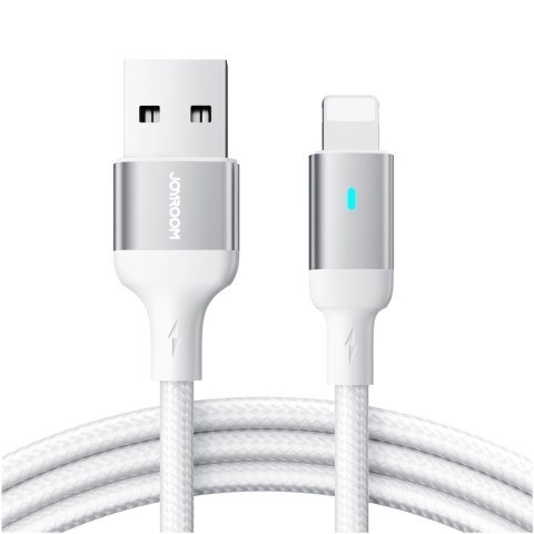 Kabel przewód do iPhone A10 Series USB - Lightning 2.4A 1.2m biały Kabel przewód do iPhone A10 Series USB - Lightning 2.4A 1.2m biały