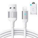 Kabel przewód do iPhone A10 Series USB - Lightning 2.4A 2m biały