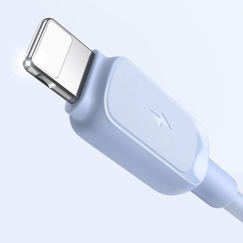 Kabel przewód do iPhone USB-A - Lightning 2.4A 1.2m niebieski Kabel przewód do iPhone USB-A - Lightning 2.4A 1.2m niebieski