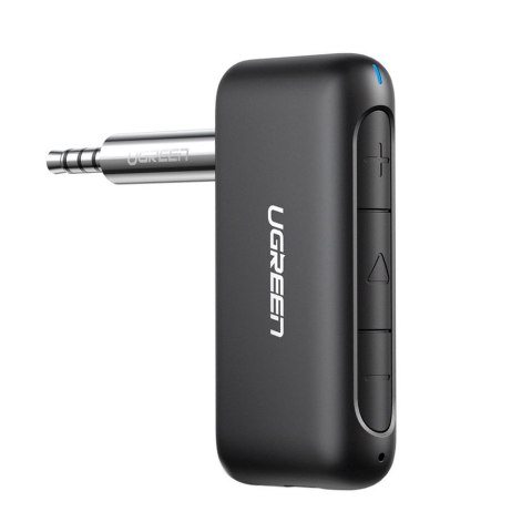Odbiornik dźwięku audio do samochodu Bluetooth 5.0 AUX mini jack czarny Odbiornik dźwięku audio do samochodu Bluetooth 5.0 AUX mini jack czarny
