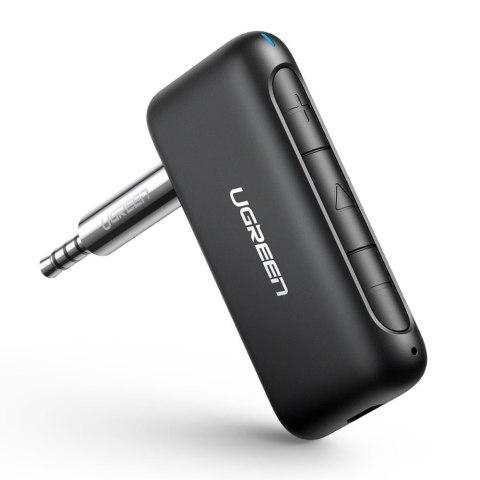 Odbiornik dźwięku audio do samochodu Bluetooth 5.0 AUX mini jack czarny Odbiornik dźwięku audio do samochodu Bluetooth 5.0 AUX mini jack czarny