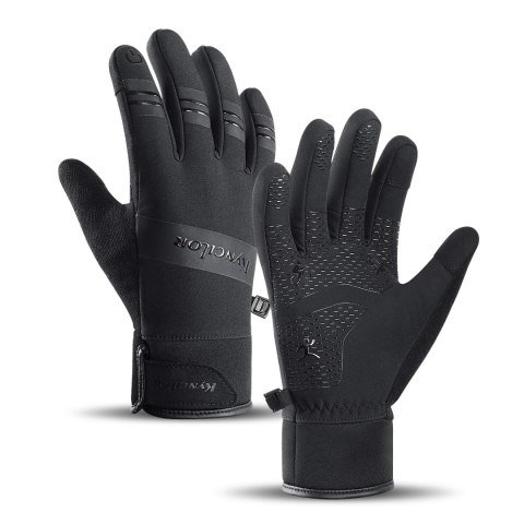 Rękawiczki ocieplane dotykowe do telefonu SPORT Outdoor roz. XL czarne Rękawiczki ocieplane dotykowe do telefonu SPORT Outdoor roz. XL czarne