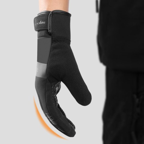 Rękawiczki ocieplane dotykowe do telefonu SPORT Outdoor roz. XL czarne Rękawiczki ocieplane dotykowe do telefonu SPORT Outdoor roz. XL czarne