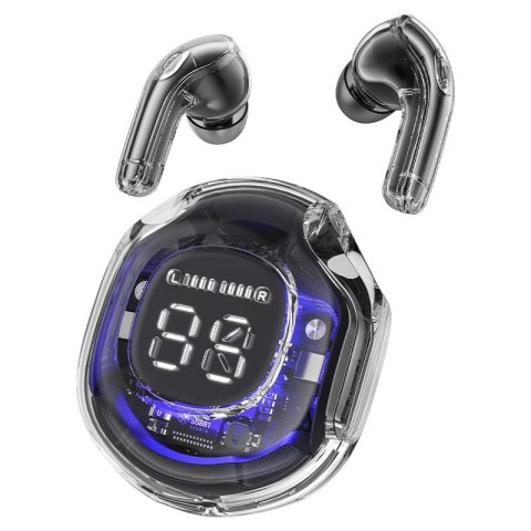 Słuchawki bezprzewodowe z etui T8 Bluetooth TWS fioletowe Słuchawki bezprzewodowe z etui T8 Bluetooth TWS fioletowe