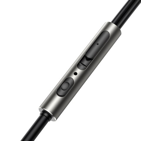 Słuchawki przewodowe douszne mocne basy HiFi Wired Series JR-EW03 ciemnoszare Słuchawki przewodowe douszne mocne basy HiFi Wired Series JR-EW03 ciemnoszare