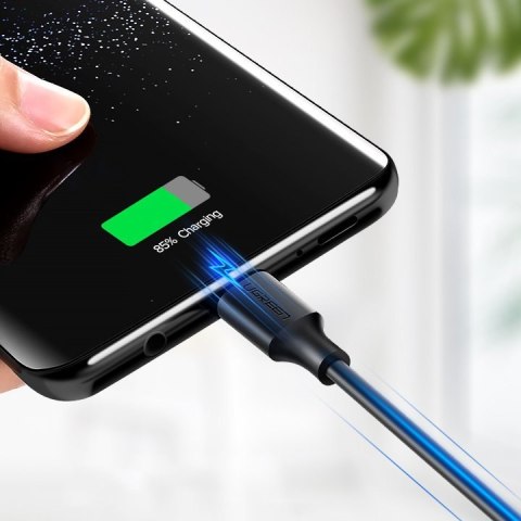 Wytrzymały kabel przewód USB - USB-C 480 Mbps 3A 1.5m czarny Wytrzymały kabel przewód USB - USB-C 480 Mbps 3A 1.5m czarny