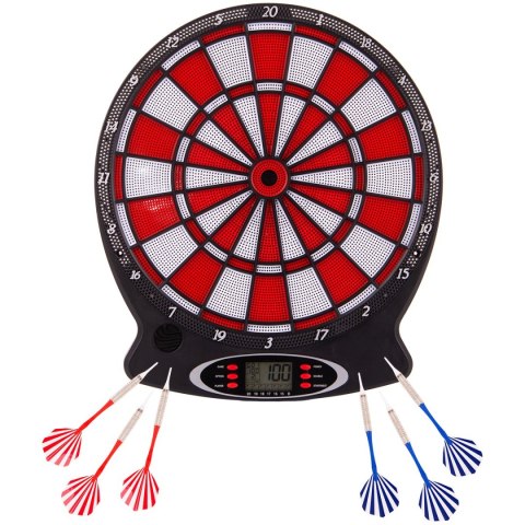 DART ELEKTRONICZNY ENERO 43 CM CZERWONY DART ELEKTRONICZNY ENERO 43 CM CZERWONY
