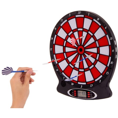 DART ELEKTRONICZNY ENERO 43 CM CZERWONY DART ELEKTRONICZNY ENERO 43 CM CZERWONY