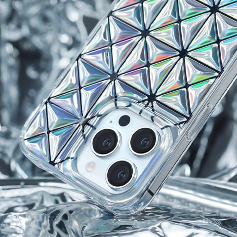 Etui pokrowiec na iPhone 14 Pro Max obudowa na tył plecki Miya Series laser color Etui pokrowiec na iPhone 14 Pro Max obudowa na tył plecki Miya Series laser color