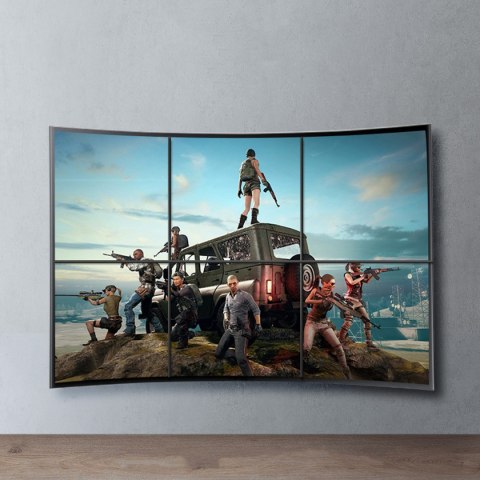 Kabel przewód HDMI 2.1 8K 60Hz 48Gb/s 3m elastyczny w oplocie szary Kabel przewód HDMI 2.1 8K 60Hz 48Gb/s 3m elastyczny w oplocie szary