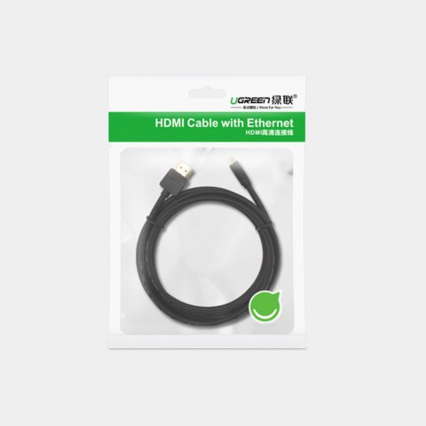 Kabel przewód Micro HDMI - HDMI 4K 60Hz 3m czarny Kabel przewód Micro HDMI - HDMI 4K 60Hz 3m czarny