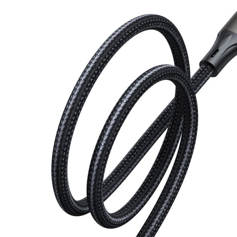 Kabel przewód USB-C 100W Light-Speed Series 1.2m czarny Kabel przewód USB-C 100W Light-Speed Series 1.2m czarny