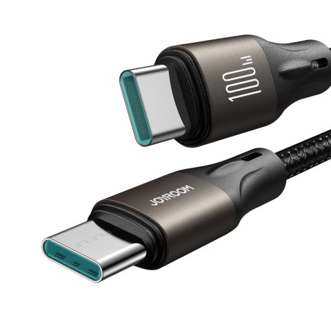 Kabel przewód USB-C 100W Light-Speed Series 1.2m czarny Kabel przewód USB-C 100W Light-Speed Series 1.2m czarny