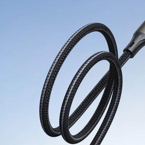 Kabel przewód USB-C 100W Light-Speed Series 1.2m czarny Kabel przewód USB-C 100W Light-Speed Series 1.2m czarny