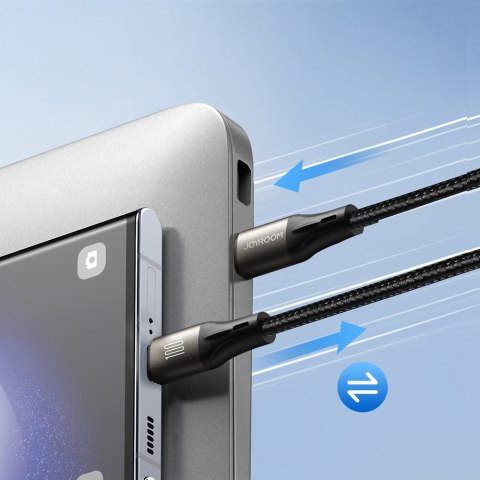Kabel przewód USB-C 100W Light-Speed Series 1.2m czarny Kabel przewód USB-C 100W Light-Speed Series 1.2m czarny