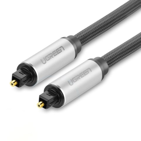 Kabel przewód optyczny Toslink SPDIF 3m szary Kabel przewód optyczny Toslink SPDIF 3m szary