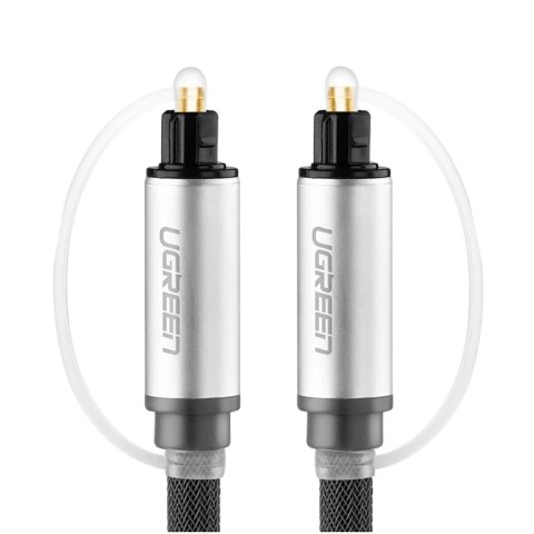 Kabel przewód optyczny Toslink SPDIF 3m szary Kabel przewód optyczny Toslink SPDIF 3m szary