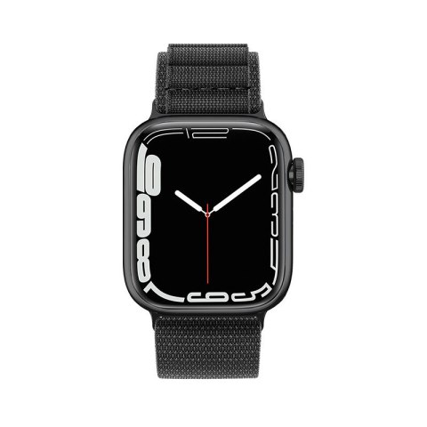 Pasek ze stalową sprzączką Alpine do Apple Watch 38 / 40 / 41 mm czarny Pasek ze stalową sprzączką Alpine do Apple Watch 38 / 40 / 41 mm czarny