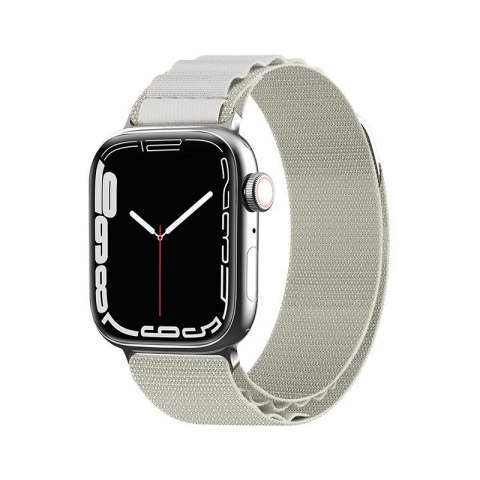 Pasek ze stalową sprzączką Alpine do Apple Watch 38 / 40 / 41 mm srebrny Pasek ze stalową sprzączką Alpine do Apple Watch 38 / 40 / 41 mm srebrny