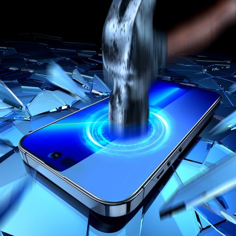Szkło hartowane do iPhone 14 Pro z filtrem Anti-Spy na cały ekran z ramką przezroczysty Szkło hartowane do iPhone 14 Pro z filtrem Anti-Spy na cały ekran z ramką przezroczysty