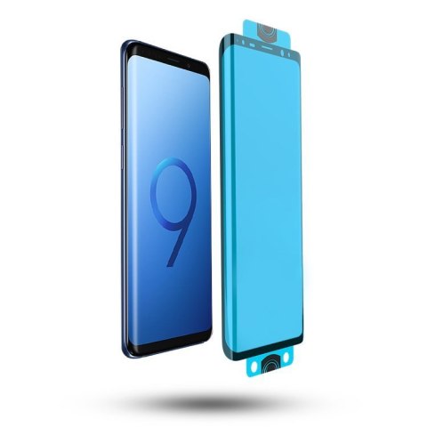 Folia szklana szkło hartowane na ekran z ramką Samsung Galaxy S21+ 5G 3D Edge Nano Flexi Glass czarny Folia szklana szkło hartowane na ekran z ramką Samsung Galaxy S21+ 5G 3D Edge Nano Flexi Glass czarny