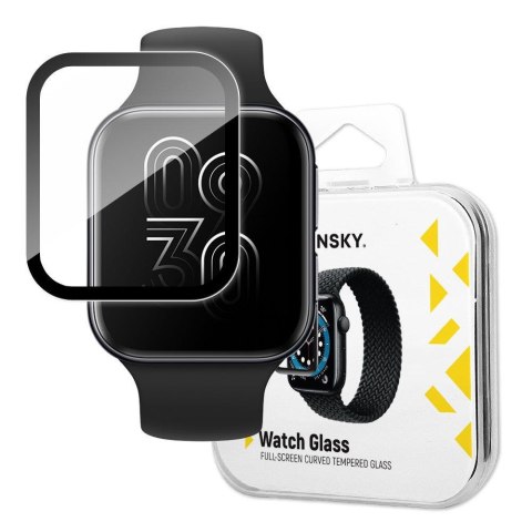 Hybrydowe szkło ochronne do Oppo Watch 41mm czarny Hybrydowe szkło ochronne do Oppo Watch 41mm czarny