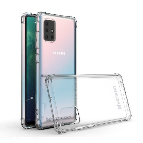 Pancerne etui do Samsung Galaxy A72 4G Anti Shock przezroczysty Pancerne etui do Samsung Galaxy A72 4G Anti Shock przezroczysty