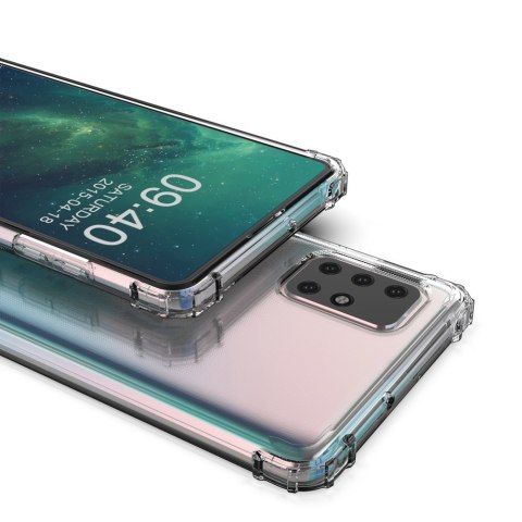 Pancerne etui do Samsung Galaxy A72 4G Anti Shock przezroczysty Pancerne etui do Samsung Galaxy A72 4G Anti Shock przezroczysty