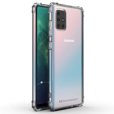 Pancerne etui do Samsung Galaxy A72 4G Anti Shock przezroczysty Pancerne etui do Samsung Galaxy A72 4G Anti Shock przezroczysty