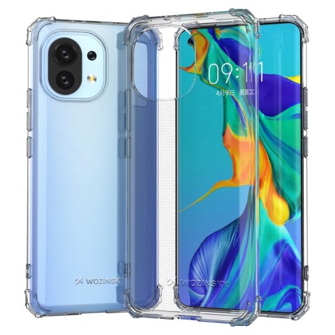 Pancerne etui do Xiaomi Mi 11 Anti Shock przezroczysty Pancerne etui do Xiaomi Mi 11 Anti Shock przezroczysty