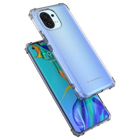 Pancerne etui do Xiaomi Mi 11 Anti Shock przezroczysty Pancerne etui do Xiaomi Mi 11 Anti Shock przezroczysty