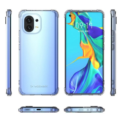 Pancerne etui do Xiaomi Mi 11 Anti Shock przezroczysty Pancerne etui do Xiaomi Mi 11 Anti Shock przezroczysty