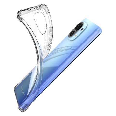 Pancerne etui do Xiaomi Mi 11 Anti Shock przezroczysty Pancerne etui do Xiaomi Mi 11 Anti Shock przezroczysty