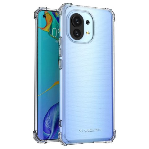 Pancerne etui do Xiaomi Mi 11 Anti Shock przezroczysty Pancerne etui do Xiaomi Mi 11 Anti Shock przezroczysty