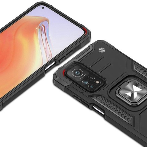 Pancerne etui pokrowiec + magnetyczny uchwyt Mi Poco M4 Pro 5G / Redmi Note 11 5G Ring Armor czarny Pancerne etui pokrowiec + magnetyczny uchwyt Mi Poco M4 Pro 5G / Redmi Note 11 5G Ring Armor czarny