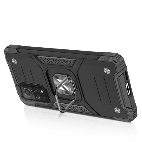Pancerne etui pokrowiec + magnetyczny uchwyt Mi Poco M4 Pro 5G / Redmi Note 11 5G Ring Armor czarny Pancerne etui pokrowiec + magnetyczny uchwyt Mi Poco M4 Pro 5G / Redmi Note 11 5G Ring Armor czarny
