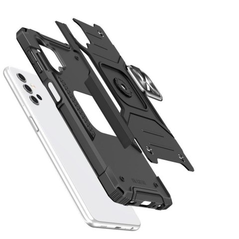 Pancerne etui pokrowiec + magnetyczny uchwyt Samsung Galaxy A13 5G Ring Armor czarny Pancerne etui pokrowiec + magnetyczny uchwyt Samsung Galaxy A13 5G Ring Armor czarny