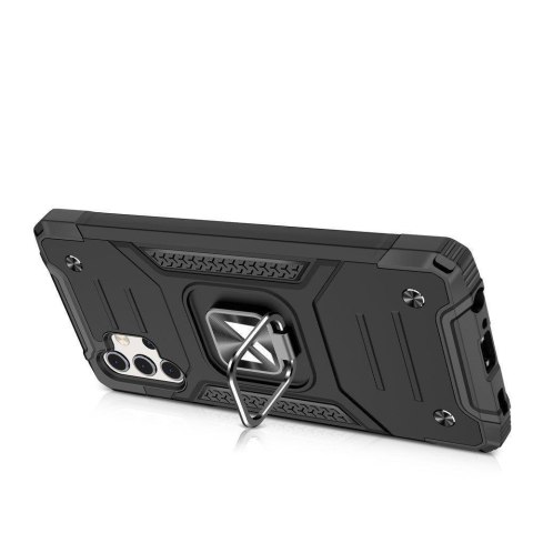 Pancerne etui pokrowiec + magnetyczny uchwyt Samsung Galaxy A13 5G Ring Armor czarny Pancerne etui pokrowiec + magnetyczny uchwyt Samsung Galaxy A13 5G Ring Armor czarny