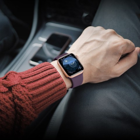 Silikonowy pasek do zegarka Apple Watch Ultra 2-9/SE 42/44/45/49mm Silicone Strap APS miętowy Silikonowy pasek do zegarka Apple Watch Ultra 2-9/SE 42/44/45/49mm Silicone Strap APS miętowy