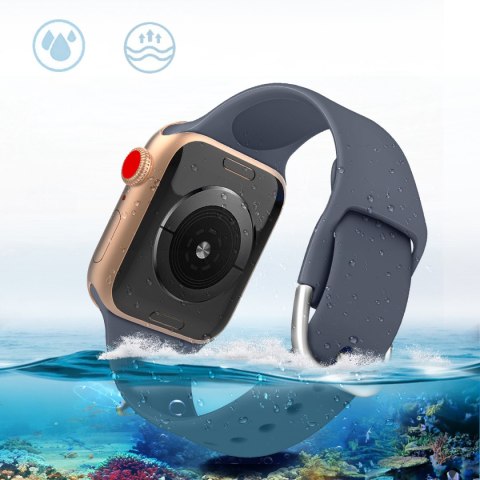 Silikonowy pasek do zegarka Apple Watch Ultra 2-9/SE 42/44/45/49mm Silicone Strap APS miętowy Silikonowy pasek do zegarka Apple Watch Ultra 2-9/SE 42/44/45/49mm Silicone Strap APS miętowy