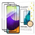 Super wytrzymałe szkło hartowane na cały ekran z ramką Samsung Galaxy A33 5G czarny ZESTAW 2 szt.