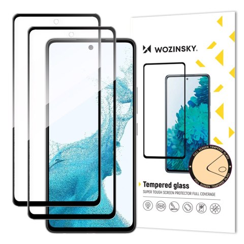 Super wytrzymałe szkło hartowane na cały ekran z ramką Samsung Galaxy A53 5G czarny ZESTAW 2 szt. Super wytrzymałe szkło hartowane na cały ekran z ramką Samsung Galaxy A53 5G czarny ZESTAW 2 szt.
