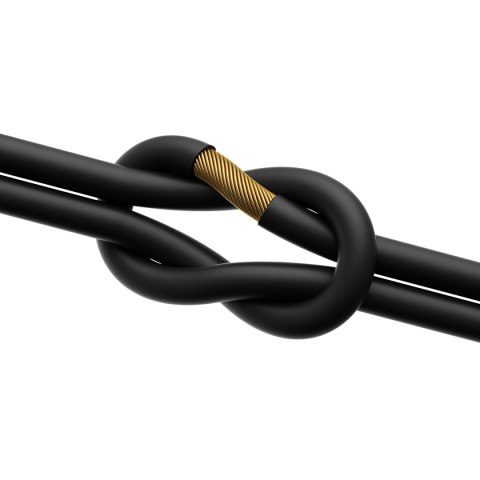 Zestaw słuchawkowy słuchawki douszne USB-C kabel 1.2m czarne Zestaw słuchawkowy słuchawki douszne USB-C kabel 1.2m czarne