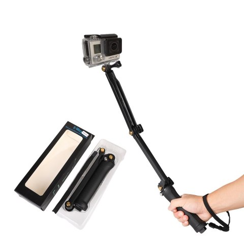 3w1 Uchwyt kijek Selfie stick statyw monopod do kamery GoPro 3w1 Uchwyt kijek Selfie stick statyw monopod do kamery GoPro