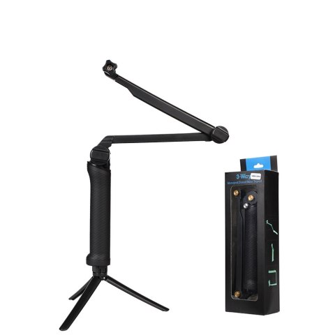 3w1 Uchwyt kijek Selfie stick statyw monopod do kamery GoPro 3w1 Uchwyt kijek Selfie stick statyw monopod do kamery GoPro