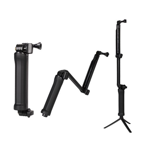 3w1 Uchwyt kijek Selfie stick statyw monopod do kamery GoPro 3w1 Uchwyt kijek Selfie stick statyw monopod do kamery GoPro