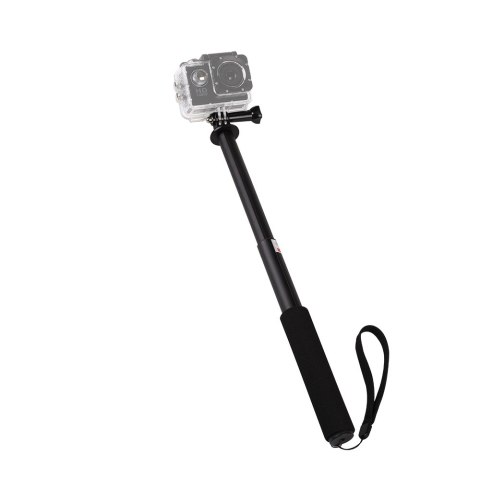Kijek teleskopowy Selfie stick z uchwytem na kamerę sportową aparat Kijek teleskopowy Selfie stick z uchwytem na kamerę sportową aparat